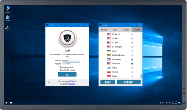 Le VPN Screenshot