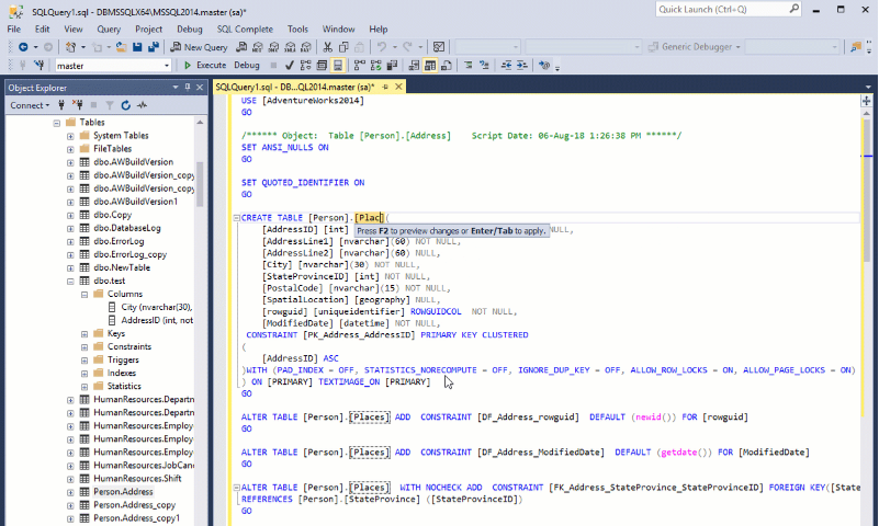 dbForge SQL Complete Screenshot 1