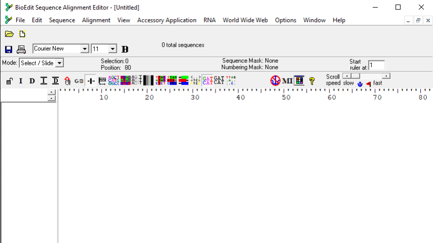 BioEdit Screenshot 1