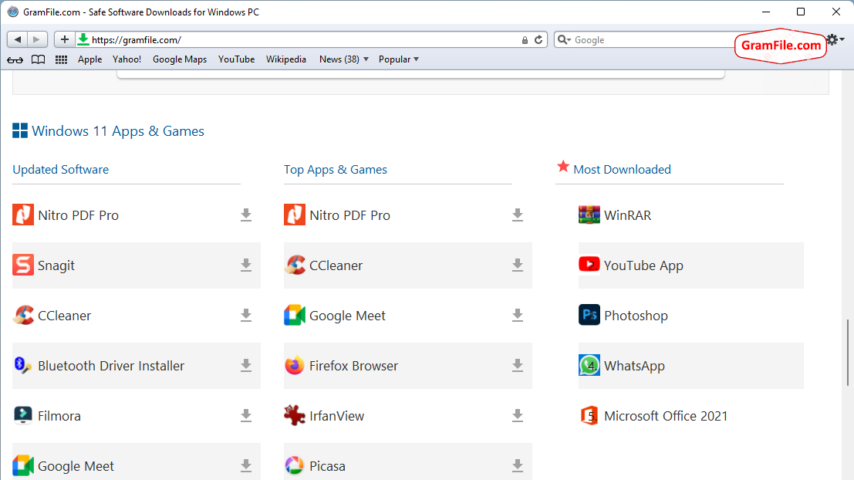 Safari Browser Screenshot 1