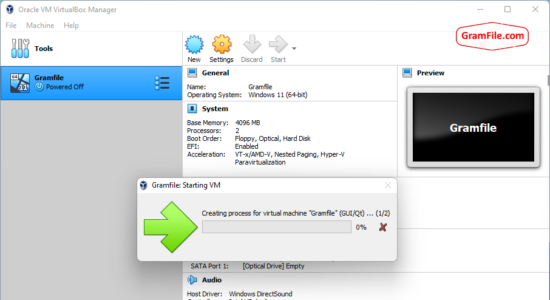 VirtualBox Screenshot 2 for Windows 11